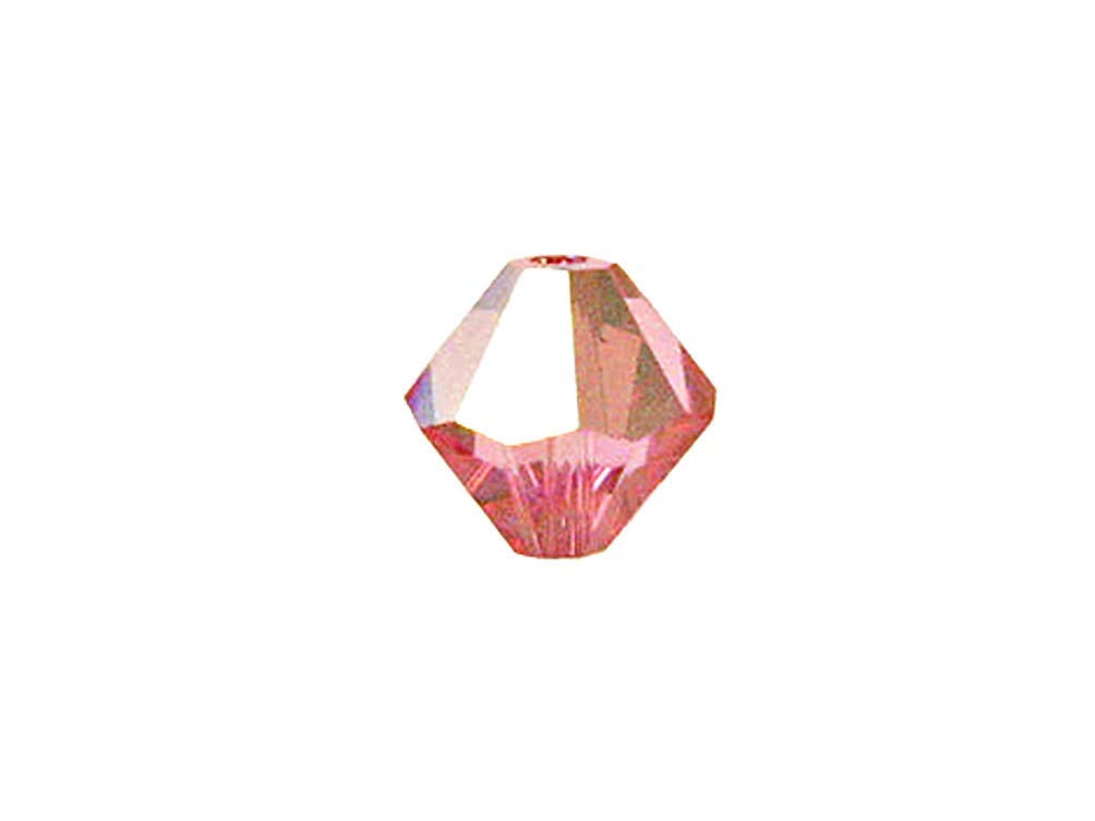 Swarovski Crystal, #5328 Bicone Beads 3mm, Rose AB, Wholesale Packs - BeadPrism