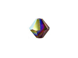 Swarovski Crystal, #5328 Bicone Beads 8mm, Siam AB, Wholesale Packs