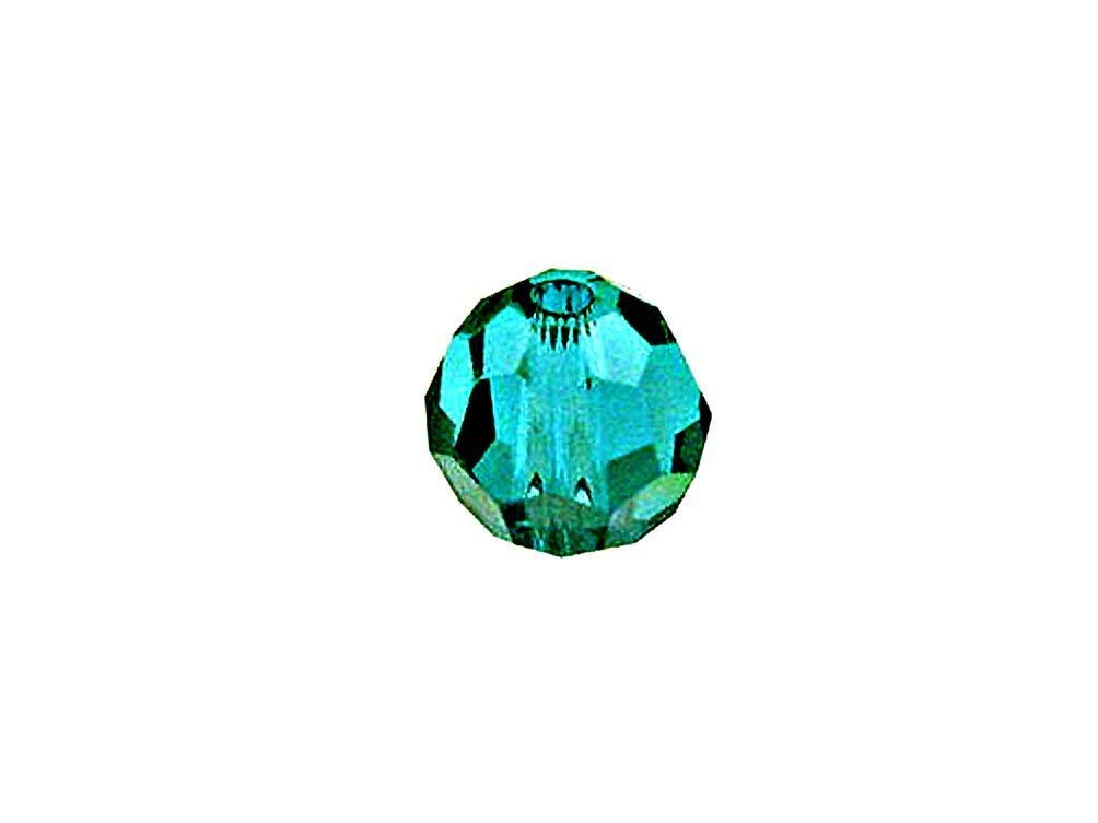 Swarovski 5000 Round Crystal Faceted Beads Blue Zircon | 6mm | Small & Wholesale Packs - BeadPrism