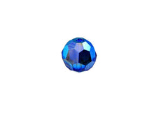 Load image into Gallery viewer, Swarovski 5000 Round Crystal Faceted Beads Capri Blue AB | 5mm | Small &amp; Wholesale Packs - BeadPrism