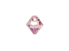 Load image into Gallery viewer, Wholesale Genuine Swarovski 6301 8mm Light Amethyst AB Bicone Beads, Choose Package Size - BeadPrism