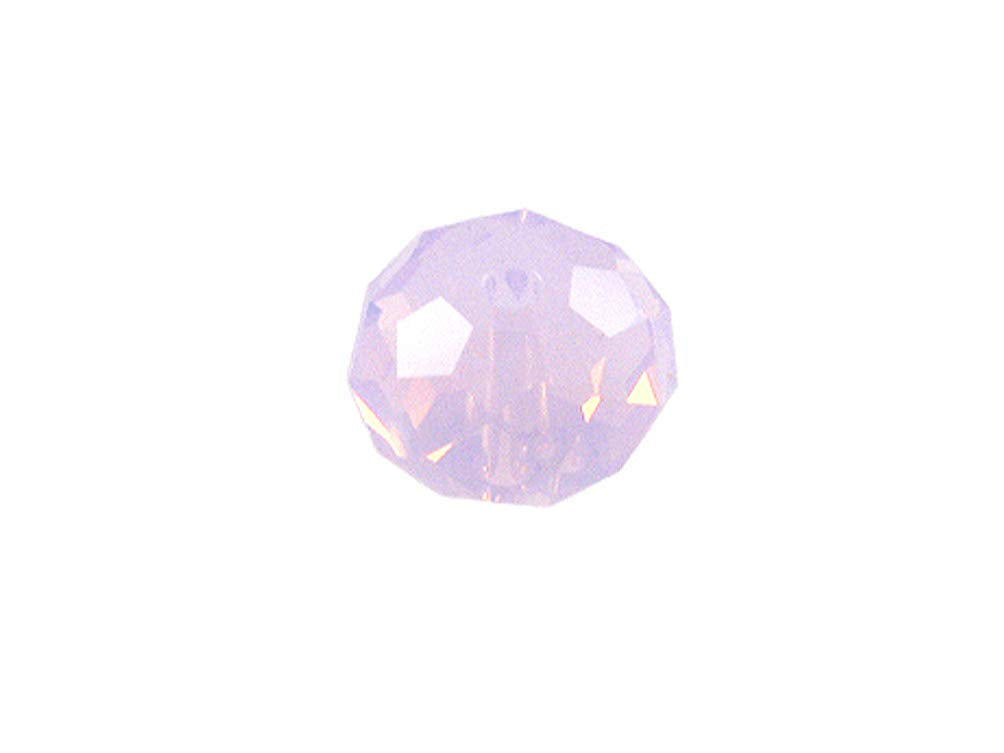 Swarovski 5040 Rondelle Crystal Faceted Beads Violet Opal | 8mm | Small & Wholesale Packs - BeadPrism