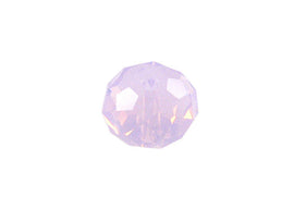 Swarovski 5040 Rondelle Crystal Faceted Beads Violet Opal | 8mm | Small & Wholesale Packs - BeadPrism