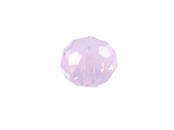 Swarovski 5040 Rondelle Crystal Faceted Beads Violet Opal | 8mm | Small & Wholesale Packs - BeadPrism