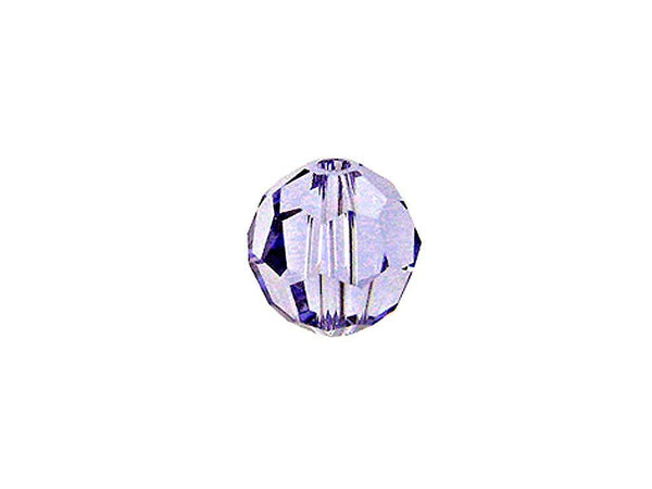 Swarovski 5000 Round Crystal Faceted Beads Provence Lavender | 6mm | Small & Wholesale Packs - BeadPrism