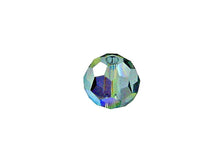 Load image into Gallery viewer, Swarovski 5000 Round Crystal Faceted Beads Indian Sapphire AB | 4mm | Small &amp; Wholesale Packs - BeadPrism