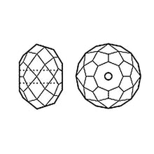 Load image into Gallery viewer, Swarovski 5040 Rondelle Crystal Faceted Beads Light Siam | 8mm | Small &amp; Wholesale Packs - BeadPrism