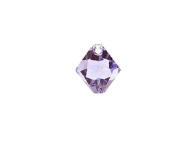 Swarovski Crystal, #6328 Top Drilled Bicone Beads 8mm, Provence Lavender, Wholesale Packs - BeadPrism