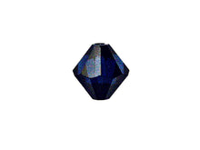 Load image into Gallery viewer, Swarovski Crystal, #5328 Bicone Beads 6mm, Dark Indigo, Wholesale Packs - BeadPrism