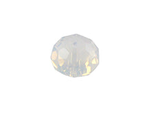 Load image into Gallery viewer, Swarovski 5040 Rondelle Crystal Faceted Beads White Opal | 8mm | Small &amp; Wholesale Packs - BeadPrism