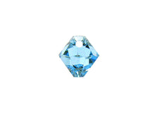 Load image into Gallery viewer, Wholesale Genuine Swarovski 6301 8mm Aquamarine Bicone Beads, Choose Package Size - BeadPrism