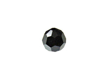Load image into Gallery viewer, Swarovski 5000 Round Crystal Faceted Beads JET Hematite | 6mm | Small &amp; Wholesale Packs - BeadPrism