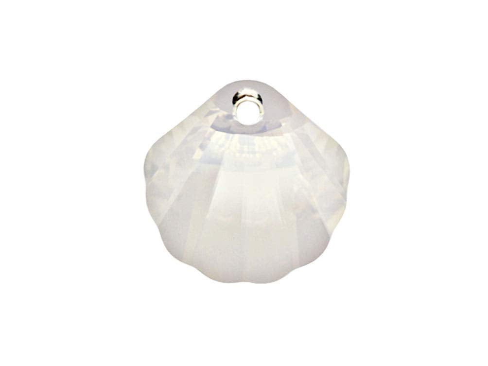 Swarovski Crystal, #6723 Sea Shell Pendant 28mm, Crystal, Wholesale - BeadPrism