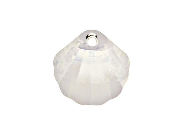 Swarovski Crystal, #6723 Sea Shell Pendant 28mm, Crystal, Wholesale - BeadPrism