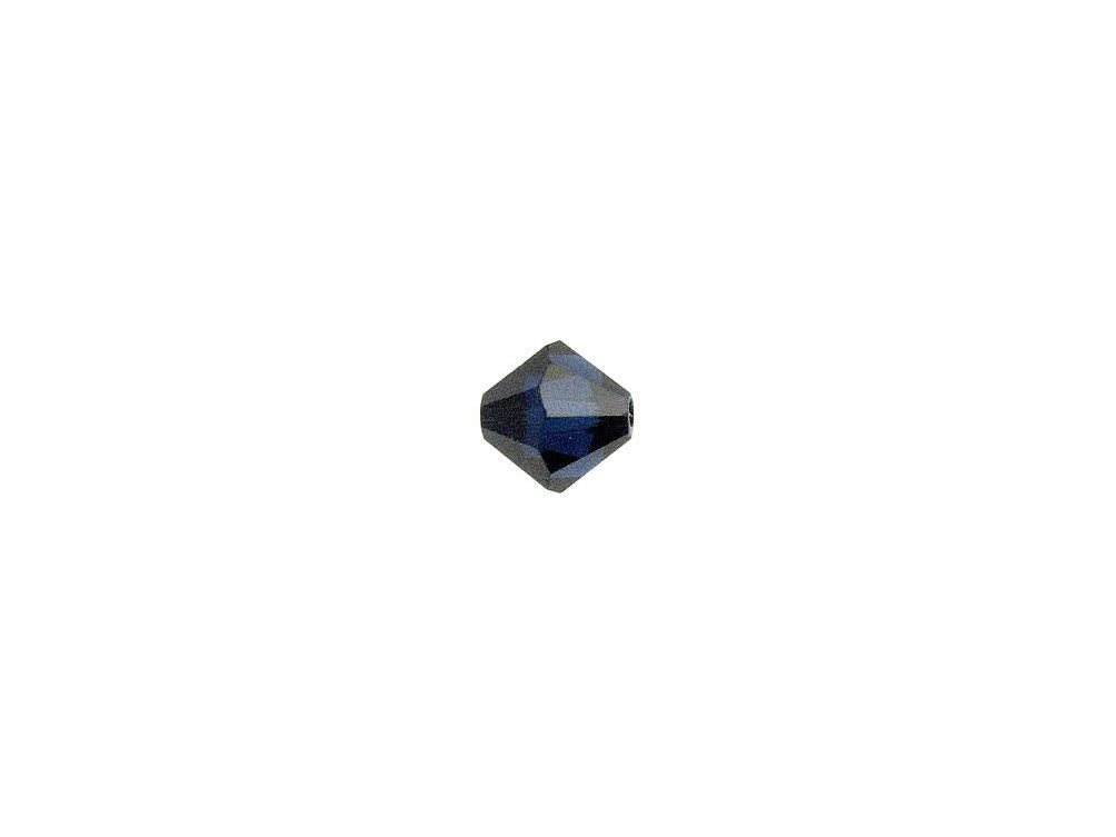 Swarovski Crystal, #5301 Bicone Beads 3mm, Dark Indigo, Wholesale Packs - BeadPrism