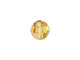 Swarovski 5000 Round Crystal Faceted Beads Crystal Metallic Sunshine | 6mm | Small & Wholesale Packs