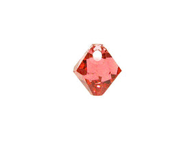 Swarovski Crystal, #6328 Top Drilled Bicone Beads 6mm, Padparadscha, Wholesale Packs - BeadPrism