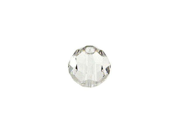 Swarovski 5000 Round Crystal Faceted Beads Crystal | 9mm | Small & Wholesale Packs - BeadPrism
