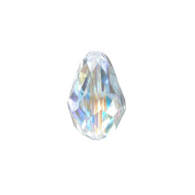 Load image into Gallery viewer, Swarovski 5500 CRYSTAL AB 9 x 6mm Faceted Drop Beads, Swarovski Crystal Beads, Small and Wholesale Packs