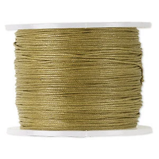 Coral 1mm Waxed Cotton Cord, 70 Meters | Hackberry Creek