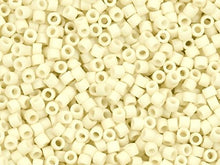 Load image into Gallery viewer, Pack of 50 gram MATTE CREAM - Miyuki Delicas 11/0 Seed Beads Wholesale - BeadPrism