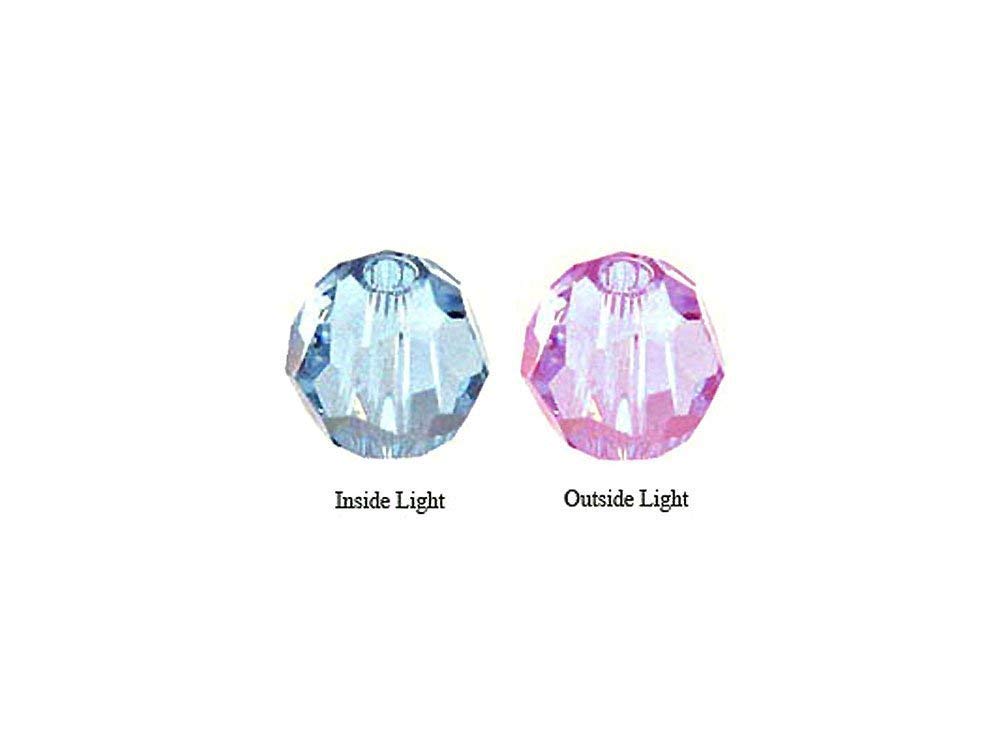 Swarovski 5000 Round Crystal Faceted Beads Alexandrite | 4mm | Small & Wholesale Packs - BeadPrism