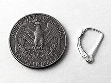 Load image into Gallery viewer, Wholesale Sterling Silver Interchangable Leverback Earring Findings With Notch, Choose Package Size - BeadPrism