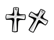 Load image into Gallery viewer, Swarovski Crystal, #6860 Cosmic Pendant 12mm, Cosmo JET, Wholesale Packs - BeadPrism