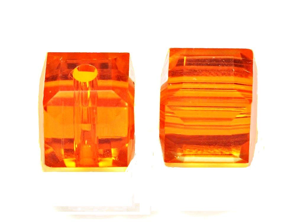 Wholesale Genuine Swarovski 5601 6mm Sun Cube Beads, Choose Package Size - BeadPrism
