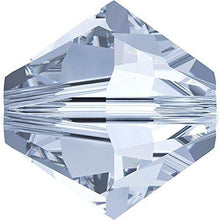Load image into Gallery viewer, Swarovski Crystal, #5328 Bicone Beads 3mm, Crystal Blue Shade, Wholesale Packs - BeadPrism