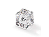 Wholesale Genuine Swarovski 5601 4mm Crystal Cube Beads, Choose Package Size