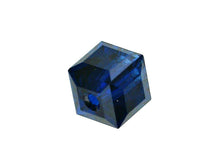 Load image into Gallery viewer, Wholesale Genuine Swarovski 5601 4mm Dark Indigo Cube Beads, Choose Package Size - BeadPrism
