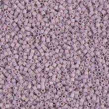 Load image into Gallery viewer, Pack of 50 gram Matte Opaque LILAC AB - Miyuki 15/0 Delicas Seed Beads Wholesale - BeadPrism