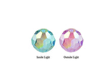 Load image into Gallery viewer, Swarovski 5000 Round Crystal Faceted Beads Alexandrite AB | 4mm | Small &amp; Wholesale Packs - BeadPrism