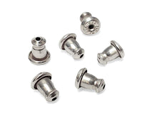 Load image into Gallery viewer, Wholesale Sterling Silver Bullet Clutch Earring Back, Choose Package Size - BeadPrism