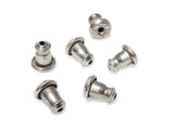Wholesale Sterling Silver Bullet Clutch Earring Back, Choose Package Size