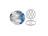 Swarovski 5052 Mini Round Beads, 8mm, Crystal AB | 12 Pack