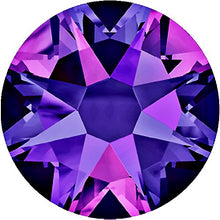 Load image into Gallery viewer, Swarovski 2058 Foiled Flatbacks SS12 Crystal Heliotrope No Hotfix Rhinestones, Choose Quantity - BeadPrism