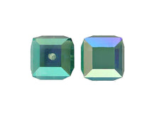 Load image into Gallery viewer, Wholesale Genuine Swarovski 5601 8mm Erinite AB Cube Beads, Choose Package Size - BeadPrism
