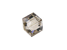 Load image into Gallery viewer, Wholesale Genuine Swarovski 5601 4mm Greige Cube Beads, Choose Package Size - BeadPrism