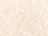 Pack of 50 gram OFF WHITE AB - Miyuki Delicas 11/0 Seed Beads Wholesale