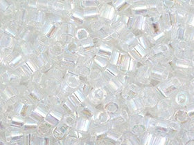 Pack of 50 gram Crystal Luster  Delicas 8/0 Seed Beads Wholesale - BeadPrism