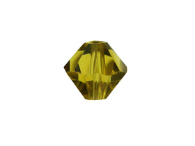 Swarovski Crystal, #5301 Bicone Beads 5mm, Khaki, Wholesale Packs - BeadPrism