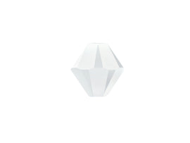Swarovski Crystal, #5328 Bicone Beads 8mm, White Alabaster, Wholesale Packs