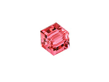 Load image into Gallery viewer, Wholesale Genuine Swarovski 5601 4mm Indian Pink Cube Beads, Choose Package Size - BeadPrism