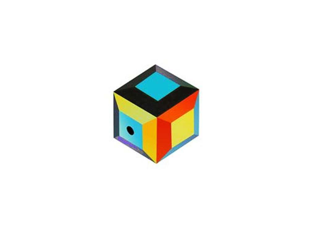 Wholesale Genuine Swarovski 5601 4mm JET AB Cube Beads, Choose Package Size - BeadPrism