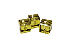 Load image into Gallery viewer, Wholesale Genuine Swarovski 5601 4mm Khaki Cube Beads, Choose Package Size - BeadPrism