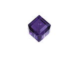 Wholesale Genuine Swarovski 5601 4mm Purple Velvet Cube Beads, Choose Package Size