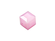Load image into Gallery viewer, Wholesale Genuine Swarovski 5601 4mm Rose Alabaster Cube Beads, Choose Package Size - BeadPrism