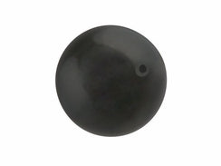 Black -  10mm Round Swarovski Crystal Pearls Strand of 50 - BeadPrism